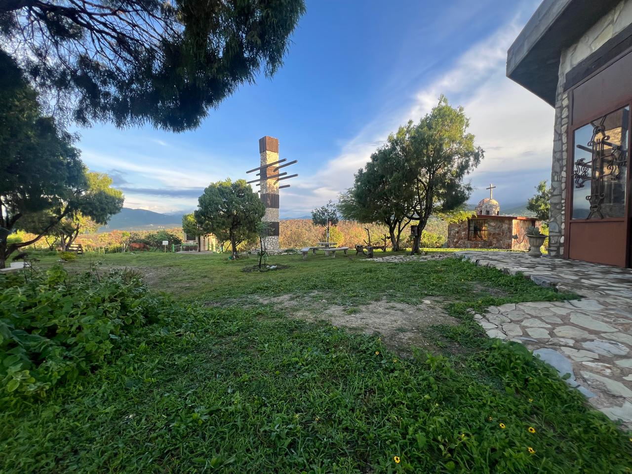 Vista de la zona ecoturística Las Cruces, San Luis Potosí